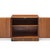 Wood Directional Mid Century Walnut and Chrome Nightstands - Pair For Sale - Image 7 of 11