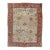 Antique Persian Sultanabad Carpet, Handmade Oriental Rug, Light Blue, Ivory, Red For Sale