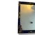 Antique Chinoiserie Rectangular Blue and Gilt Painted Wall Mirror For Sale - Image 4 of 7