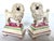 Victorian Antique Victorian Staffordshire Spaghetti Poodles on Pillow Bases - A Pair For Sale - Image 3 of 16