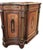 Renaissance Revival credenza in American rosewood with a sculpted, serpentine front. The intricate marquetry designs...