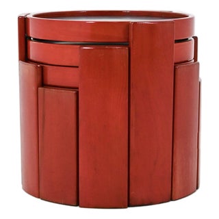 Model 780 Nesting Tables by Gianfranco Frattini for Cassina, 1960s, Set of 4 For Sale