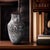 Glass Zynsky Art Glass in Deep Mocha Brown- Tall For Sale - Image 7 of 9