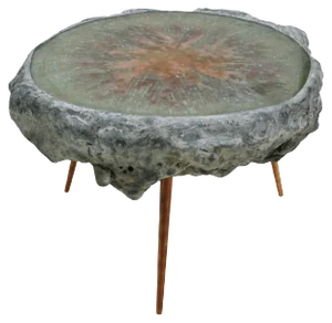 German Modern Model Pavlova Handmade Coffee Table from Von Pelt Atelier