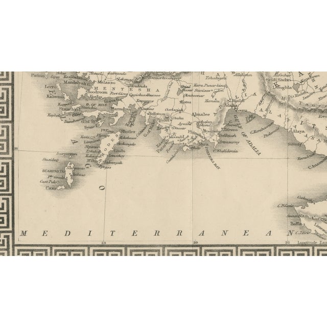 John Tallis, Map of Asia Minor, 1850 For Sale - Image 9 of 11
