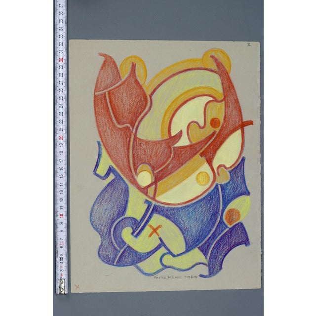 Fritz Klee, Abstract Composition, 1965, Drawing For Sale - Image 15 of 18