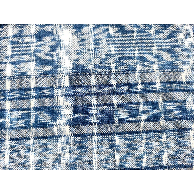 Vintage Guatemalan Jaspe Ikat Cotton Textile, 5.5