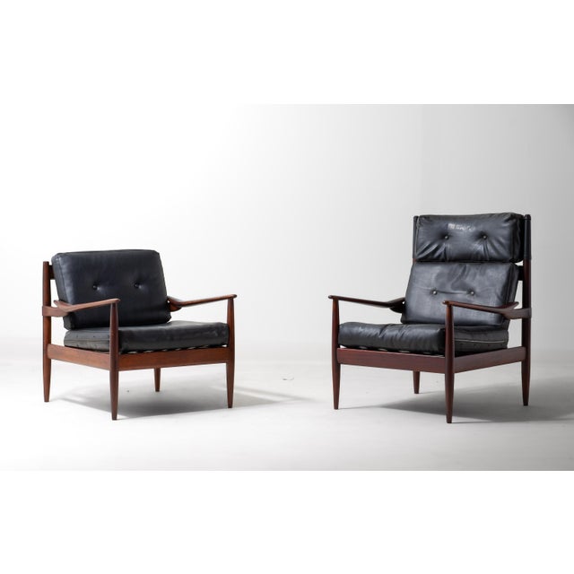 Modernist Lounge Chairs attributed to Beka, 1960s, Set of 2 For Sale - Image 16 of 16
