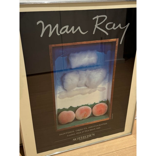 Framed Poster from 1995 Sotheby's London Man Ray Paintings, Objects, Photographs (Sotheby's Auction Catalogue 22nd and...