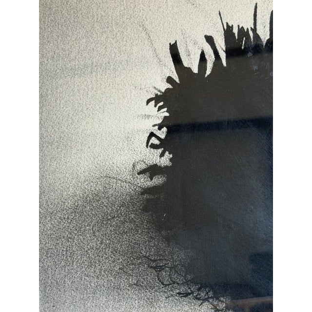 Monumental Graphite + Charcoal Drawing Signed Framed "St Augustine 3" by Robert Flynn For Sale - Image 15 of 18