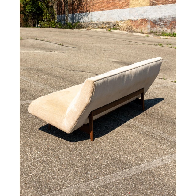 Rare Jens Risom U-250 settee from the 1950s. This is the extremely rare 5 seat contract version, not something that was...