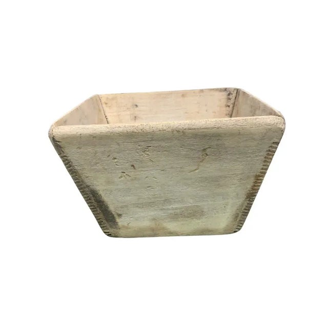 Rustic Vintage Wooden Rice Measurer For Sale - Image 3 of 5