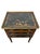 Vintage Theodore Alexander Hand-Painted Chinoiserie Three-Drawer Accent Chest With Brass Gallery For Sale - Image 10 of 12
