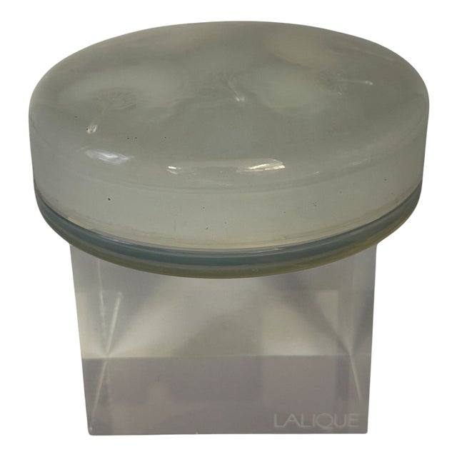 A Houppes Box by R. Lalique, 1931 For Sale