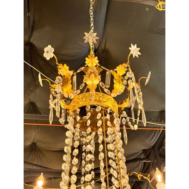 Late 18th Century Palace Size Late 18th C. Italian Empire Chandelier For Sale - Image 5 of 6