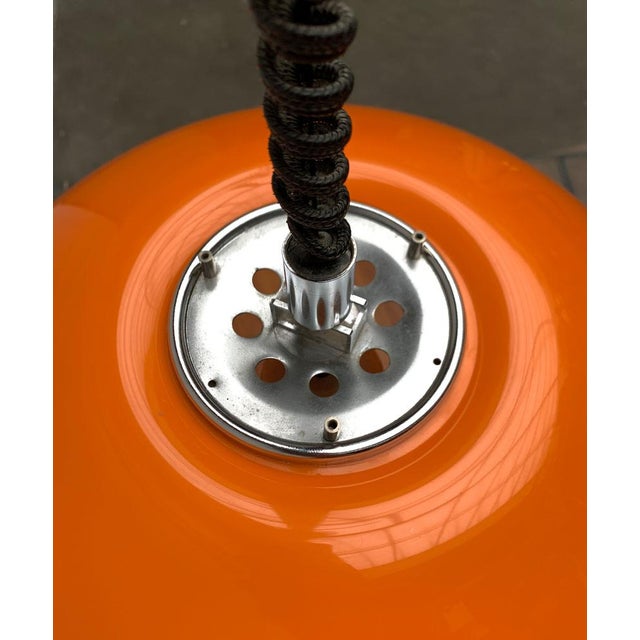 Metal Space Age Cabras Pendant Lamp by Luigi Massoni for Guzzini, 1960s For Sale - Image 7 of 18