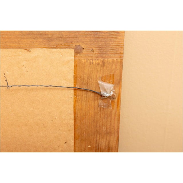 Virginia Mae Love (American [Nc] 1958 - 2020) Untitled Oil on Board Painting For Sale - Image 12 of 12