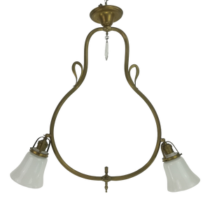 Viennese Art Nouveau Pendant Lamp, 1900s