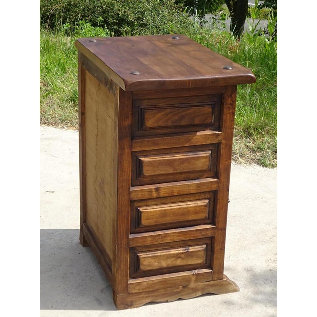 Large Bedside Table in Oak, 1950s For Sale - Image 14 of 18