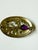 Antique Art Nouveau Sash Pin With Purple Stone C. 1900 For Sale - Image 4 of 5