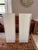 Plastic 1990s Pablo Designs San Francisco Frosted Lucite Architectural Table Lamps - a Pair For Sale - Image 7 of 12