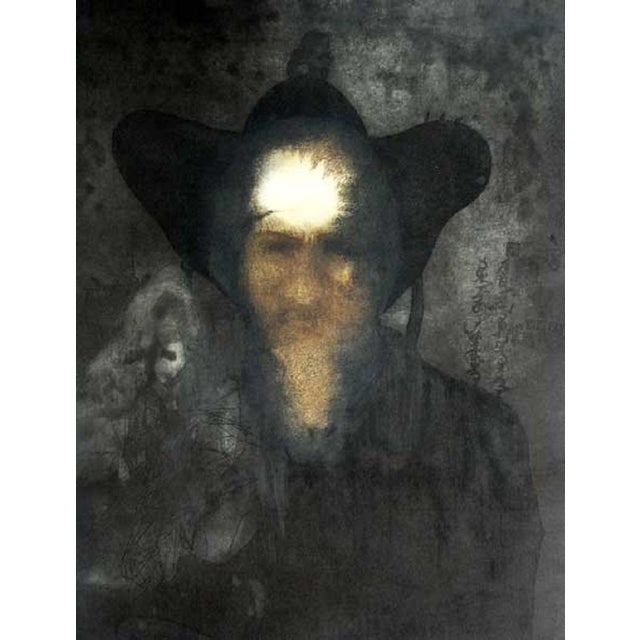 Rafal Strent, An Old Mongolian, Etching on Paper, 1986 For Sale - Image 6 of 6