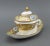 French Antique Early 19th Century Paris Porcelain Church Gresley Sauce Tureen or Sugar Bowl For Sale - Image 3 of 12