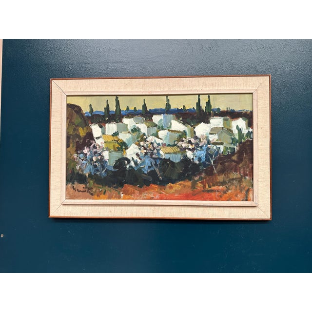 Tage Gavik, Almuñécar, Spain, 1960s, Oil on Canvas, Framed For Sale - Image 14 of 18