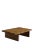 Swedish Brutalist Solid Pine Coffee Table by Sven Larsson, 1970s For Sale