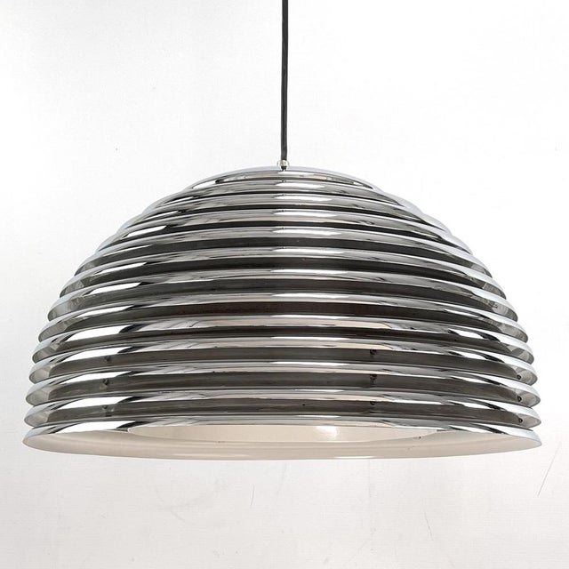 1970s Saturno Chrome Pendant Light by Kazuo Motozawa for Staff, 1970s For Sale - Image 5 of 10