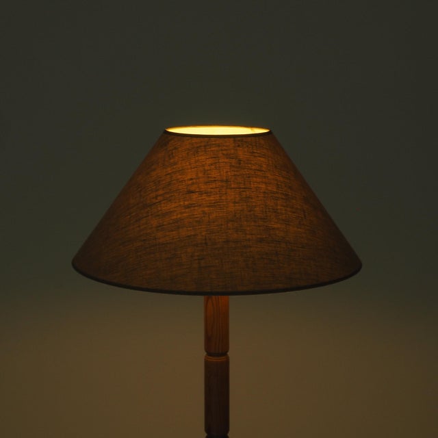 Mid-Century Wooden Floor Lamp from Aneta Växjö, 1960s For Sale - Image 11 of 18