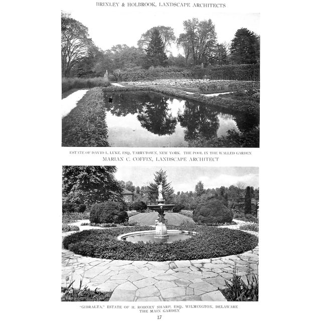 "American Landscape Architecture" 1924 Elwood, P. H. Jr. For Sale - Image 13 of 15