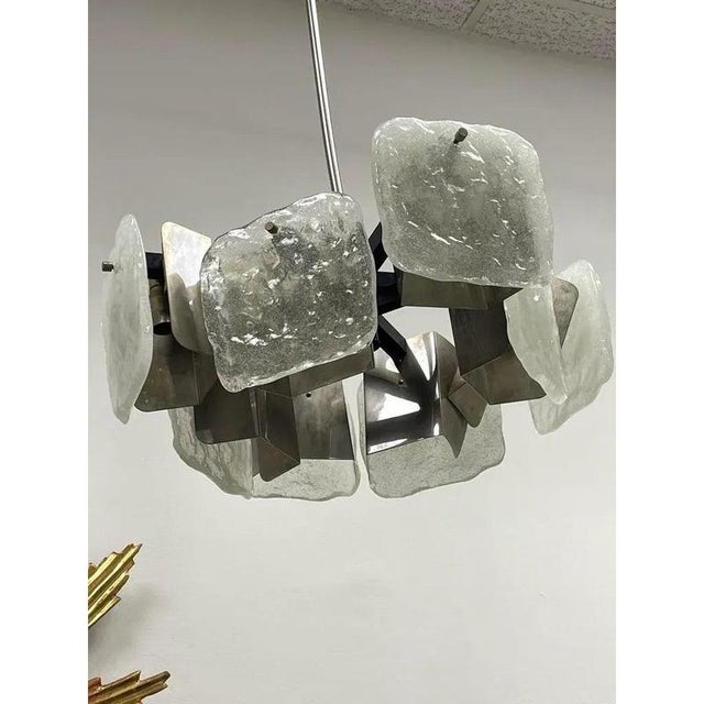 1960s Austrian Chandelier from Kalmar Leuchten, 1960s For Sale - Image 5 of 12