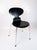 Fritz Hansen Black Ant Model 3101 Dining Chairs by Arne Jacobsen for Fritz Hansen, 2002, Set of 4 For Sale - Image 4 of 12