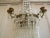 EArly 19thc Gustavian Bronze Cascading Crystal Wall Sconce For Sale - Image 4 of 9
