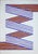 2020s 2026, Op Art Painting Diptych of Purple Ribbon, Color Field Modern Painting on Watercolor Paper For Sale - Image 5 of 10
