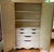 French Country Armoire, Hand Painted Floral Motifs. Ethan Allen For Sale - Image 9 of 14