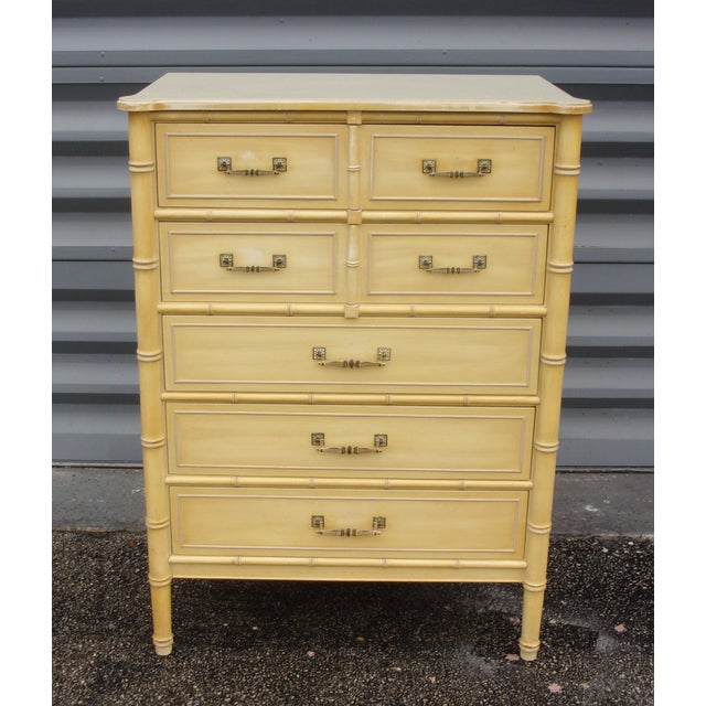 1960's Henry Links Chinoiserie Chest of Drawers Chairish
