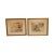 Antoine Calbet Vintage French Framed Etchings - a Pair For Sale - Image 13 of 13