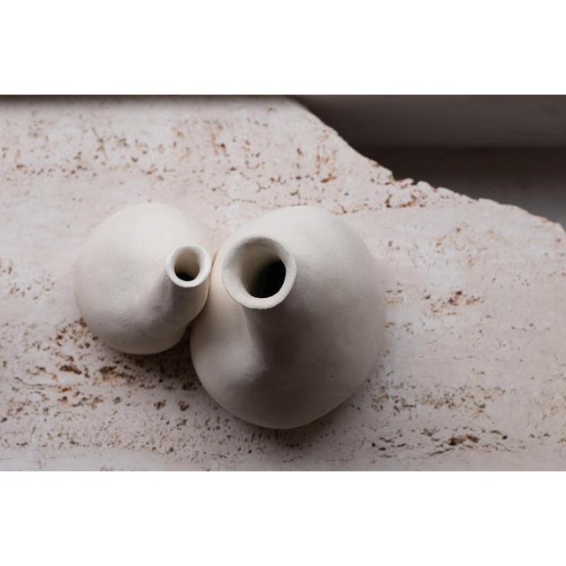 Not Yet Made - Made To Order Under the Cabinet I & IiIDecorative Ceramic Vases by Lillian Tørlen, Set of 2 For Sale - Image 5 of 8