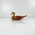 Mid-Century Teak and Brass Duck Sculpture, 1960s-1970s For Sale - Image 4 of 13