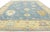 Contemporary Modern Blue Oushak Rug - 09'04 x 12'01 For Sale - Image 3 of 10