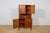 Brown Mid-Century Corner Teak Cabinet, Denmark, 1960s For Sale - Image 8 of 15