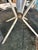 Free-Form Metal and Wood Coffee Table from the 1950s, in Worn conditions. Designed 1950 to 1959
