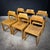 This match of 20 dining room chairs were designed in the 60s by Rainer Schell for Schlapp Möbel. The wooden seats are in...