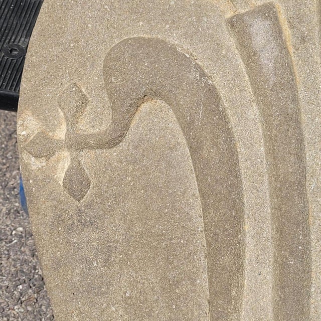 Coat of Arms Relief, 1800s, Stone For Sale - Image 4 of 17