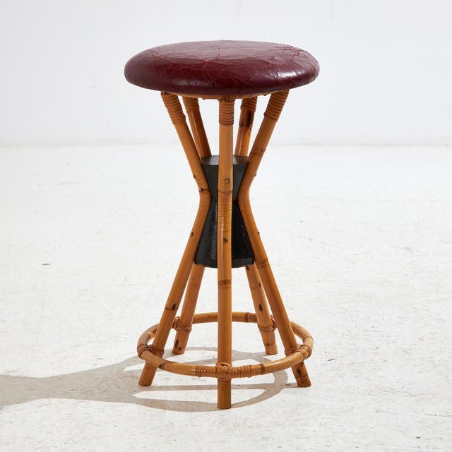 Bamboo Bar Stool, 1970s For Sale - Image 17 of 17
