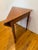 Transitional 1960s Harden Furniture Solid Cherry Drop Leaf Napkin Table For Sale - Image 3 of 9