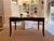 Early 21st Century McGuire Espresso Wood Desk With Cane Detailing For Sale - Image 5 of 14