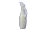 Traditional White Glass Pitcher Vase For Sale - Image 3 of 6